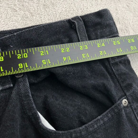 Arizona Mens Jeans Size 54 Loose Fit Straight Leg Black Denim Casual 100% Cotton - Picture 6 of 16